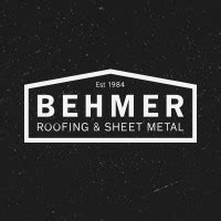 behmer roofing & sheet metal|behm roofing company.